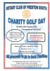 Annual Charity Golf Day Poster